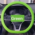 thumbnail image 1 of VBXOAE Car Steering Wheel Cover Non Slip Wear Car Steering Wheel Protective Cover Universal Steering Wheel Cover Green, 1 of 2