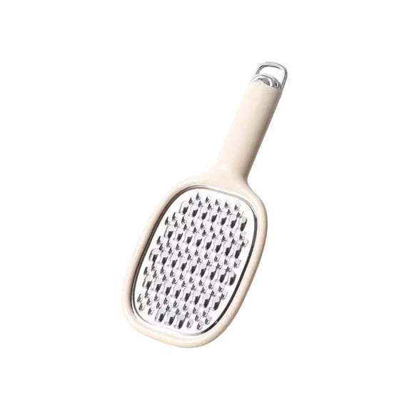 VBXOAE Cheese Grater Cheese Grater Integrates Thickness and Fineness Design Large Sized Metal Panels Beige