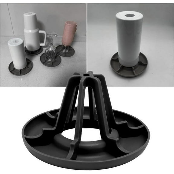 VBXOAE Cup Drying Rack Efficient Drainage System and Space Saving,Stable and Versatile for Mugs,Glasses,Kitchenware Easy to Clean Sturdy Countertop Organizer