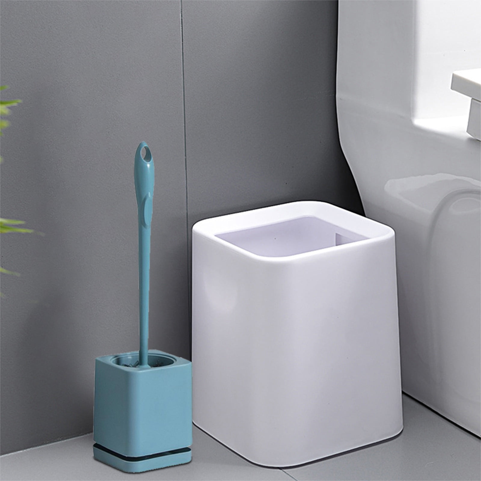 VBXOAE Ergonomic Toilet Brush with Modern Design Versatile for