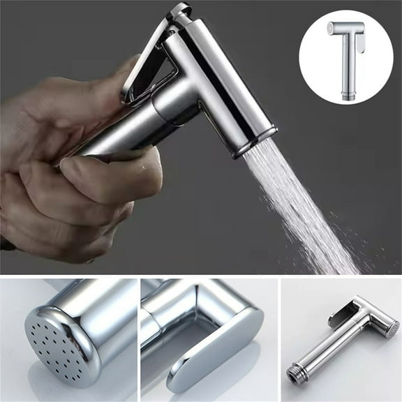 VBXOAE Handheld Bidet Toilet Sprayer Biveah Brass Diaper and Feminine Washer,Easy Installation,Versatile for Toilet and Bathroom Cleaning,Modern Bathroom Décor