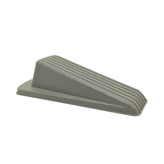 VBXOAE Heavy Duty Rubber Door Stopper-Anti-Collision,Windproof,Non-Slip for Various Surfaces,Large Size for Heavy Doors,Multi-Purpose Use in,Offices,Schools-1x Door Stopper Included Gray