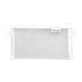 thumbnail image 1 of VBXOAE Mesh Zipper Pencil Pouch 3 Ring Binder Pouch Mesh Pencil Case Double Layers Zippered Pencil Pouch Multifunctional Pen Bag Organizer Storage Bag Binder Cosmetic Bag White, 1 of 2