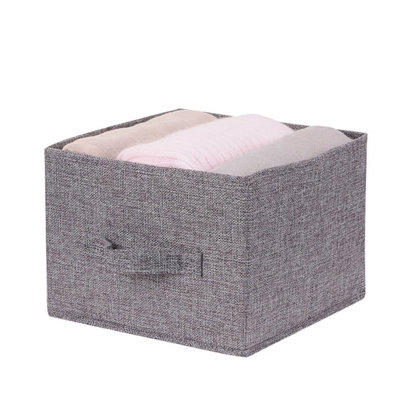 VBXOAE Multi-Layer Linen Hanging Storage Organizer-Foldable Wardrobe Closet Bag with Drawers for Shoes,Clothes & Accessories,Drawer