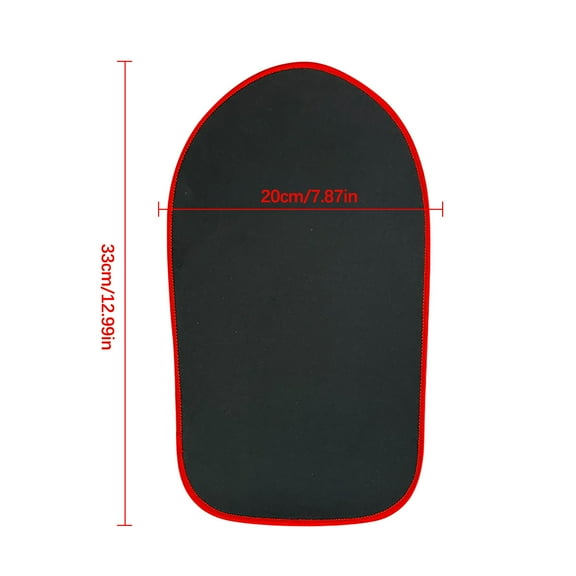 VBXOAE Non-Slip Kitchen Appliance Slider Mat-Easy Move Pad for Countertop Appliances,Anti-Slip Rubber Pad,Space-Saving Red