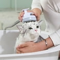 VBXOAE Pet Shower Set with Soft Brush Showerhead Sprayer Diverter for