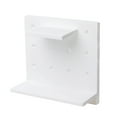 VBXOAE Plastic Storage Shelf Adhesive Type Wall Mounted Toilet Kitchen
