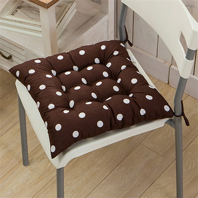VBXOAE Polka Chair Cushion Garden Dining Home Office Seat Soft Pad