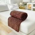 thumbnail image 1 of VBXOAE Summer Cooler Quilt Double-Sided Cold Effect, Lightweight Polyester Blanket, Humidity-Wicking, Breathable, Machine Washable, Ideal Gift, 100x150cm, 1 of 4