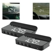 VBXOAE Universal Holographic Heads Up Display Speedometer for Cars,Trucks,Motorcycles,GPS Digital Display with Alarm System and Easy Plug and Play Setup