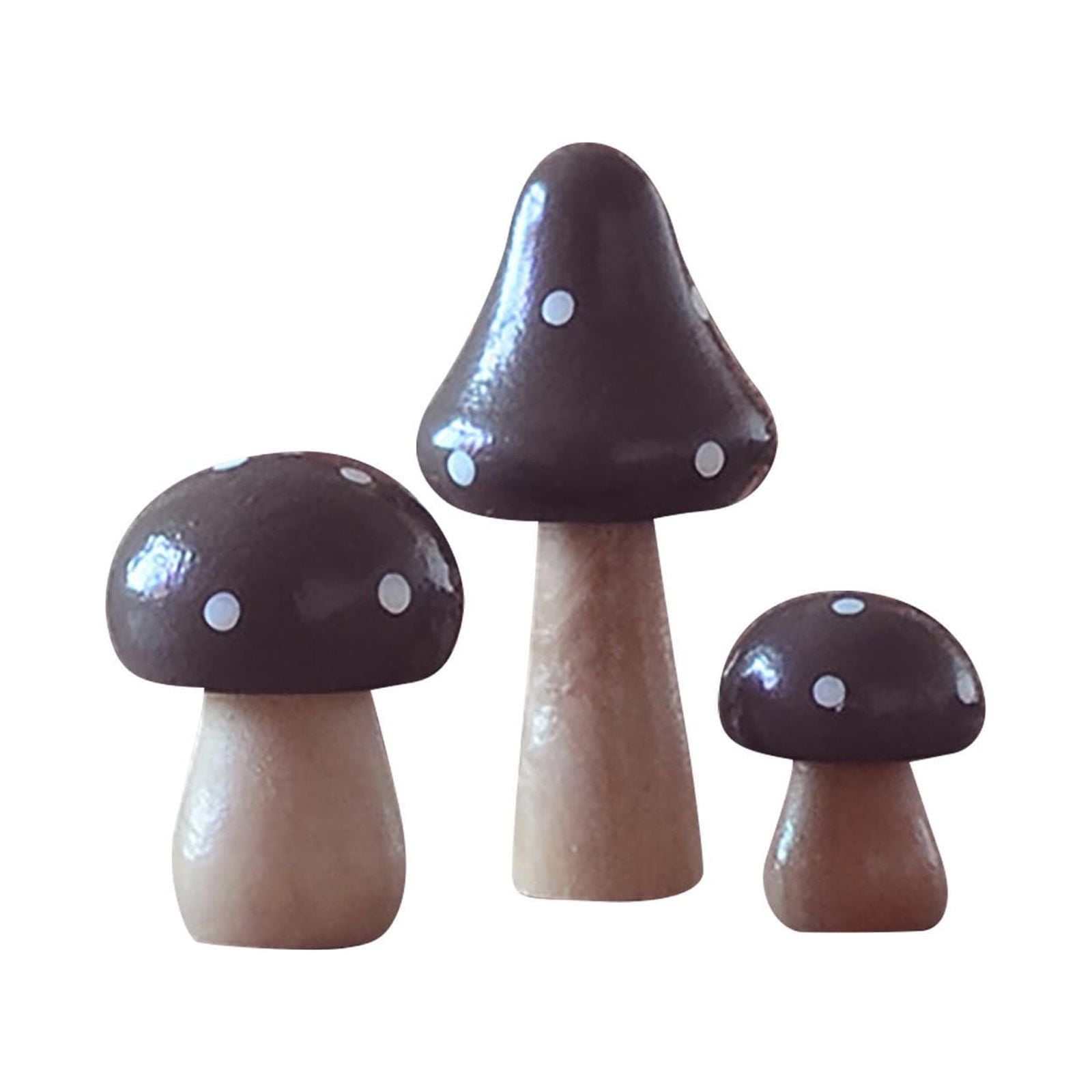 VBXOAE Wooden Flower Arrangement Bonsai with Potted Plants and Moss