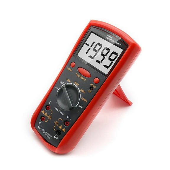 VC60B+ High  Digital Insulation Resistance Meter LCD Display Megohmmeter Ohmmeter Insulation Meter