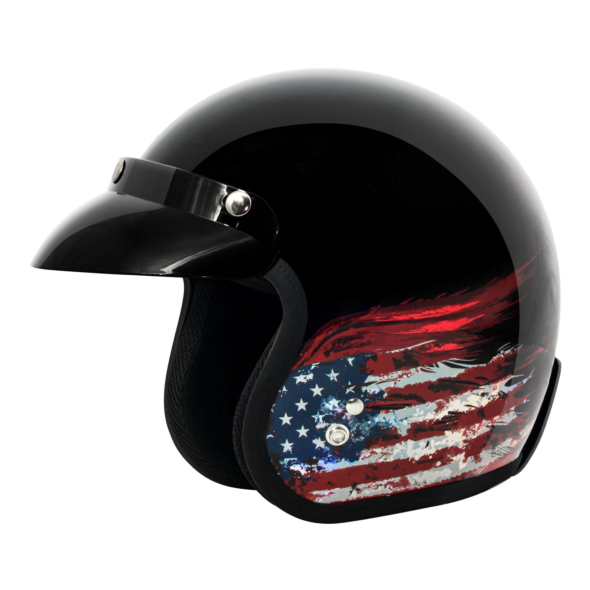 VCAN 3/4 Motorcycle Helmet
