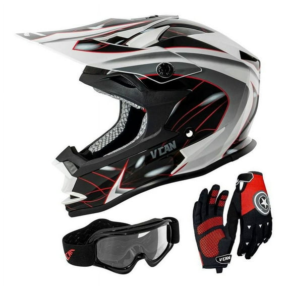 VCAN Off-Road Youth Helmet