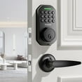 VCHOO Keyless Entry Door Lock Deadbolt with Handle Set Smart Locks for