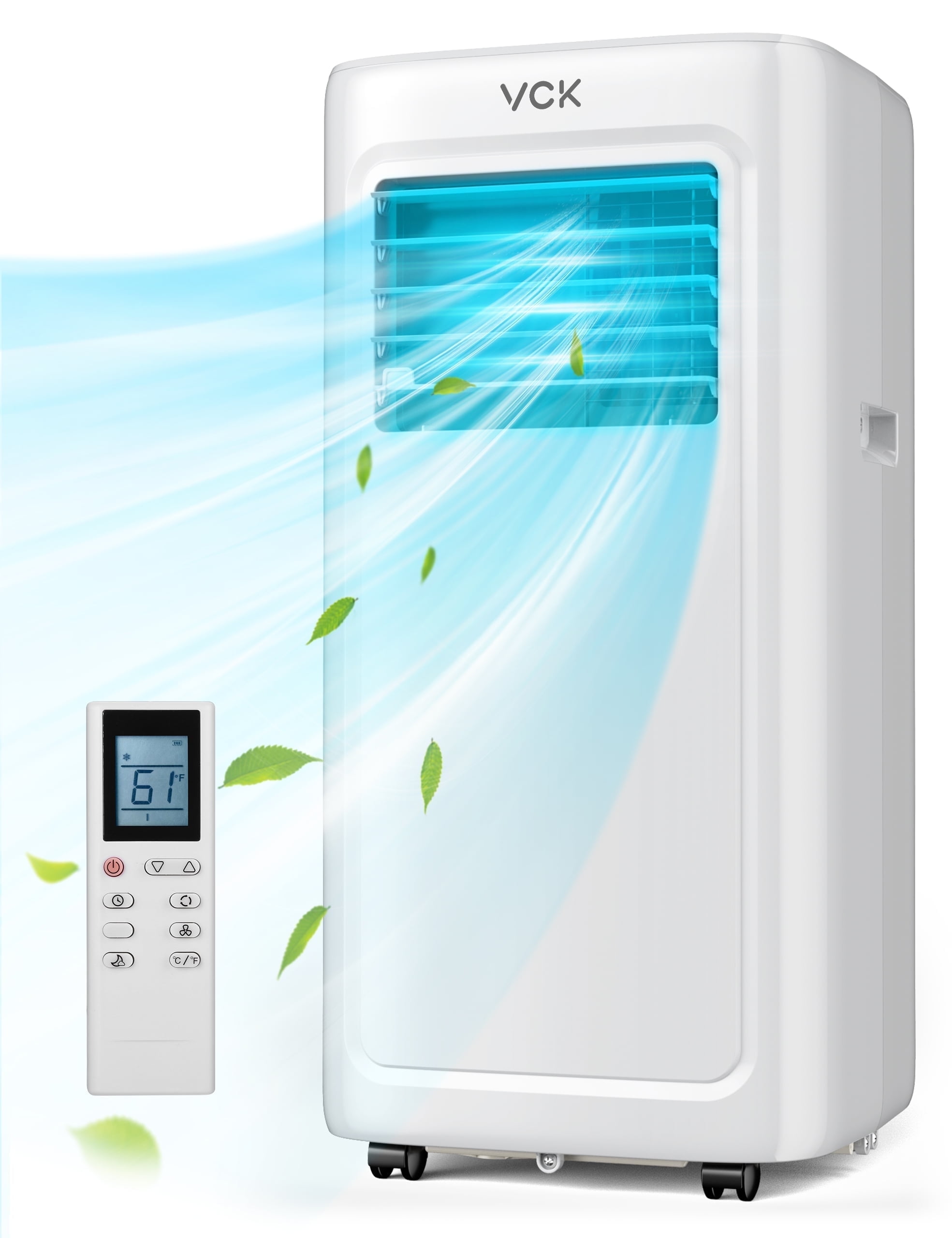 定価：16,500円 wake acy W THERMAL VCK 8000 BTU Portable AC, 4-in-1 Unit with Timer, Fan