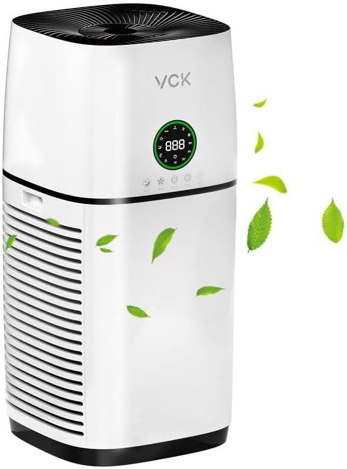 VCK Air Purifier LE-AP003, True H14 HEPA & PM2.5 Monitor, Dust Removal ...