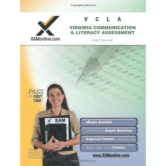 Pre-Owned Vcla Communications and Literacy Assessment Teacher Certification Test Prep Study Guide (Paperback) 1607871084 9781607871088