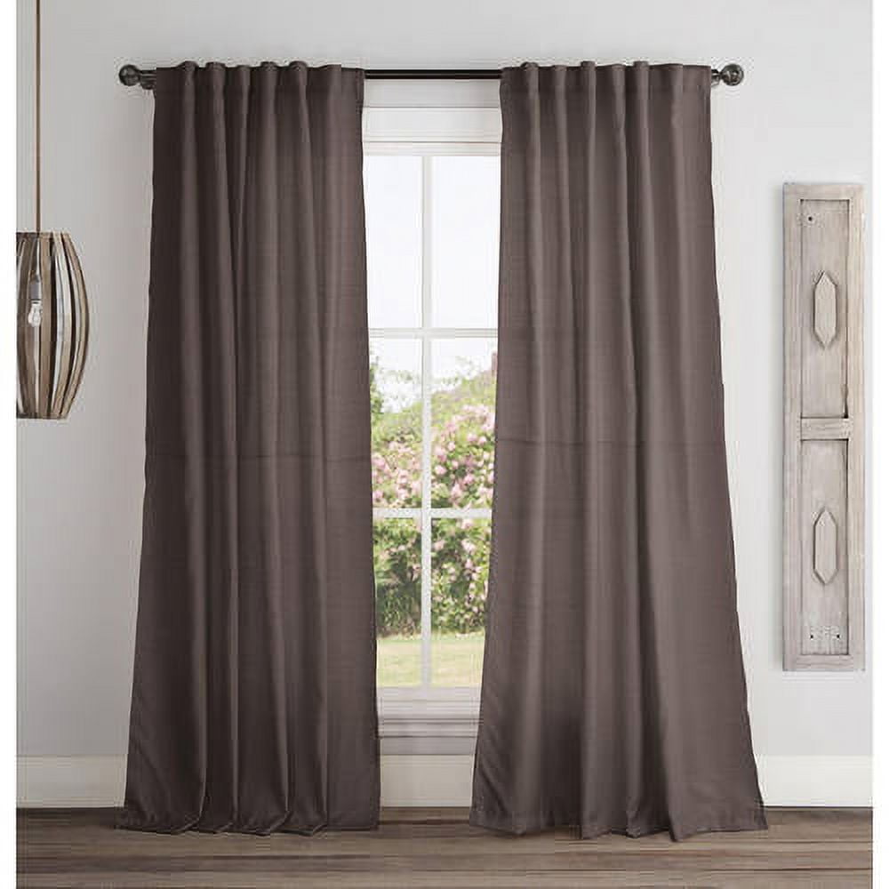 VCNY Broome Solid Back Tab Panel, 54 x 84