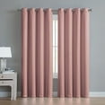 thumbnail image 1 of VCNY Home Agnes Coral Solid Grommet Blackout Curtain Panel,52" x 84", 1 of 5