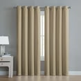 thumbnail image 1 of VCNY Home Agnes Taupe Solid Grommet Blackout Curtain Panel,, 1 of 5