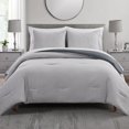 thumbnail image 1 of VCNY Home Gray Polyester Comforters, Full/Queen, (3 Count), 1 of 5
