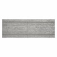 thumbnail image 1 of VCNY Home Heathered Hotel Gray Microfiber Bath Rug Runner, 20" x 60", 1 of 5