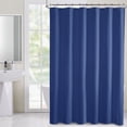 thumbnail image 1 of VCNY Home Hotel Style Navy Blue Heavy Duty PEVA Shower Liner, 72" x 72", 1 of 5