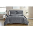 thumbnail image 1 of VCNY Home Luanna Reversible Medallion Duvet Cover Set, Full/Queen, Grey, 1 of 5