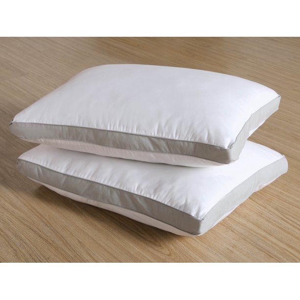 VCNY Home Mia 2Pack Queen Size 20"X30" Sleeping Pillow with Gusset
