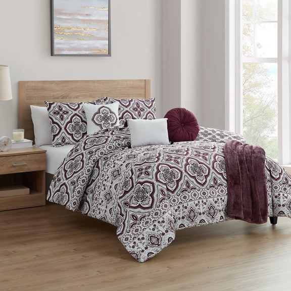 VCNY Home Modern 7 Piece Comforter Sets, King