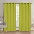 thumbnail image 1 of VCNY Home Neil Green Solid Grommet Blackout Curtain Panel, 52" x 90", 1 of 5