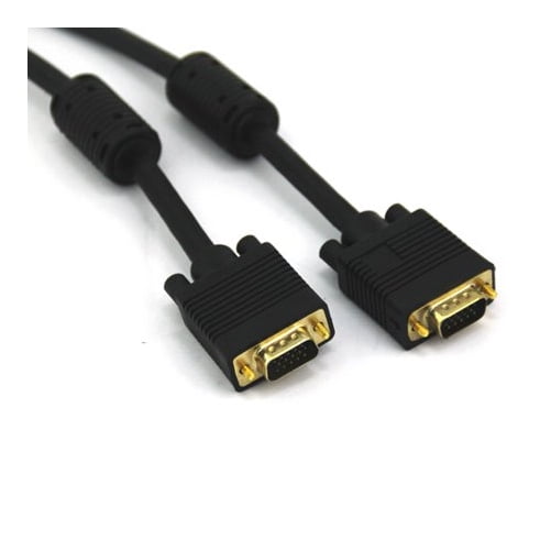 VCOM 50ft VGA Male to VGA Male Cable (Black)
