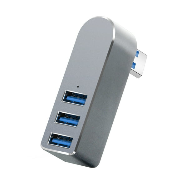 VCOM USB 3.0 Hub, 3-Port Aluminum Mini USB Splitter, High Speed USB Expansion Data Hub Compatible with MacBook Pro/Air, iMac, Desktop Computer, Laptop, USB Flash Drive, Hard Drives, Keyboard, Mouse(S