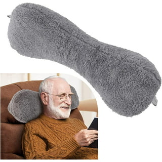 Neck Pillow Headrest Support Cushion - Clinical Grade for Chairs, Recliners, Driving