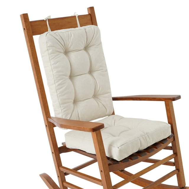 Rocking Chair Cushion Premium Linen Non Slip Chair Cushions