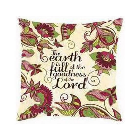 VCPW 09254X Pillow The Earth Is 18 x 18 In.