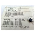 thumbnail image 1 of VCR Replacement Part Capacitor 50v 470uf LOW E No. 81-5885, 1 of 1
