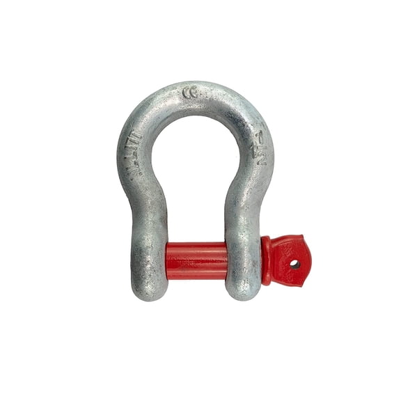 VCT 1-1/2 Inch Galvanized Screw Pin Anchor Shackle with a 17 Ton Capacity