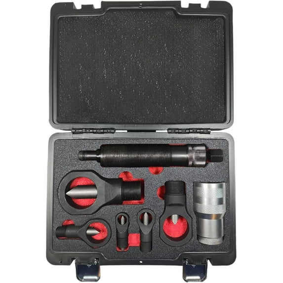 VCT 8PC Professional Grade 10 Ton Hydraulic Nut Splitter Cracker Breaker Extractor Seized Damaged Bolt 3/8-1"