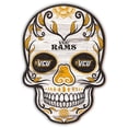thumbnail image 1 of VCU Rams 12'' Sugar Skull Sign, 1 of 1