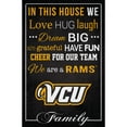 thumbnail image 1 of VCU Rams 17'' x 26'' In This House Sign, 1 of 1