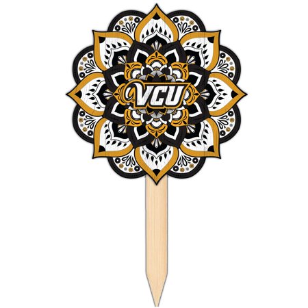 VCU Rams 18'' x 12'' Mandala Yard Stake