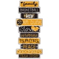 thumbnail image 1 of VCU Rams 5'' x 24'' Celebrations Stack Sign, 1 of 1