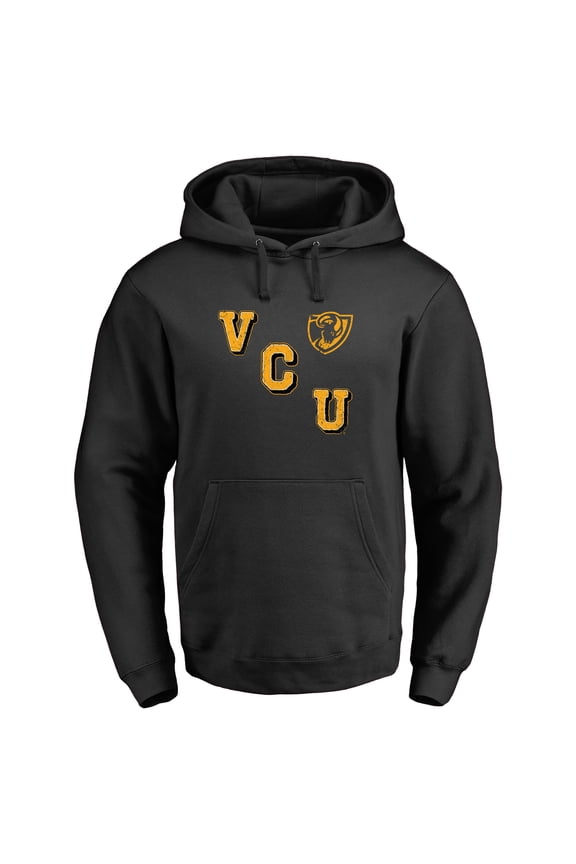 VCU Rams Acronym Pullover Hoodie - Black
