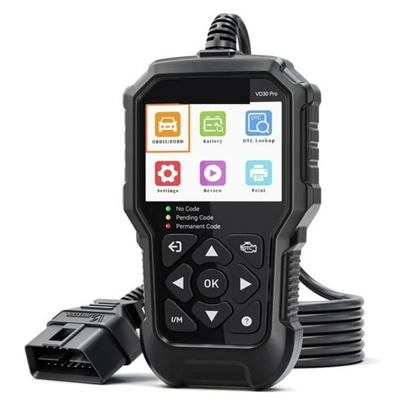 VD30 OBD2 Scanner Diagnostic Tools For Automotives And Trucks Car Code Reader With Live Data ,Reliable Car Helper
