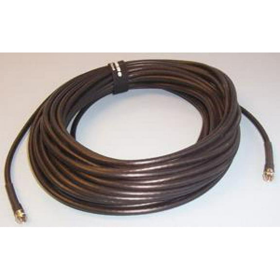 VDC - Satellite Lead, F Plug to F Plug with CT100 Coaxial Cable, 15m Black