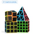 Vdealen Speed Cube Magique 3x3 Miroir Doré - Puzzle Cube Vitesse Pour Enfants Et Adultes