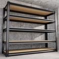 thumbnail image 1 of VDEVY 48"W Heavy Duty Shelving 3030LBS Metal Shelving Adjustable Garage Storage Industrial Shelf,48"W x 24"D x 72"H, 1 of 11