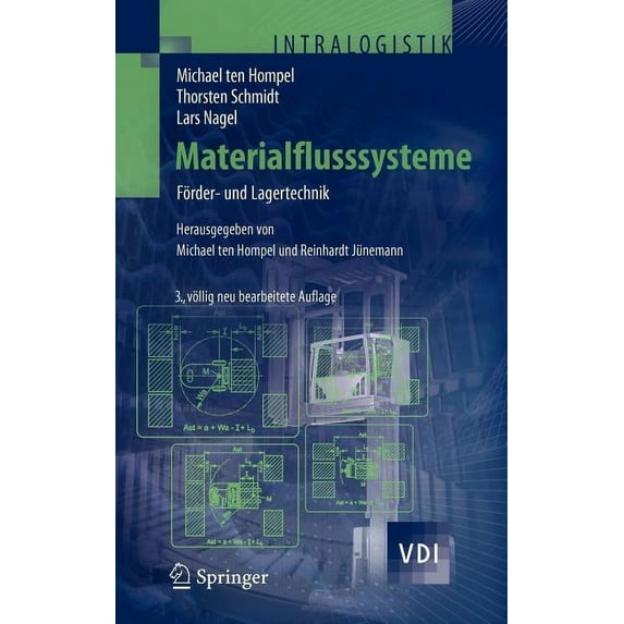 VDI-Buch Materialflusssysteme: Förder- Und Lagertechnik, (Hardcover)
